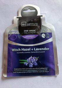 Mascarilla One Week Con hammamelis y lavanda
