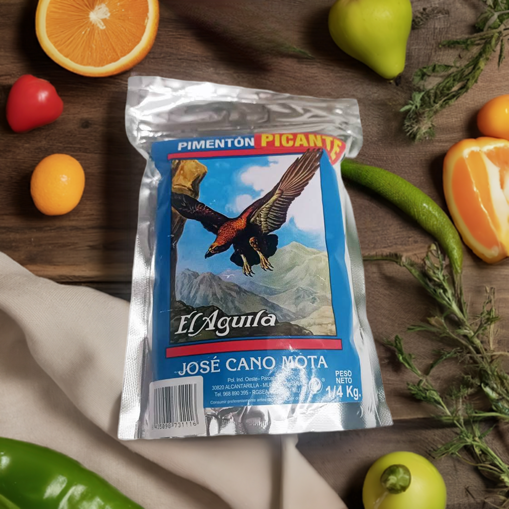 El Águila - Pimentón picante - Bolsa 1-4 Kg