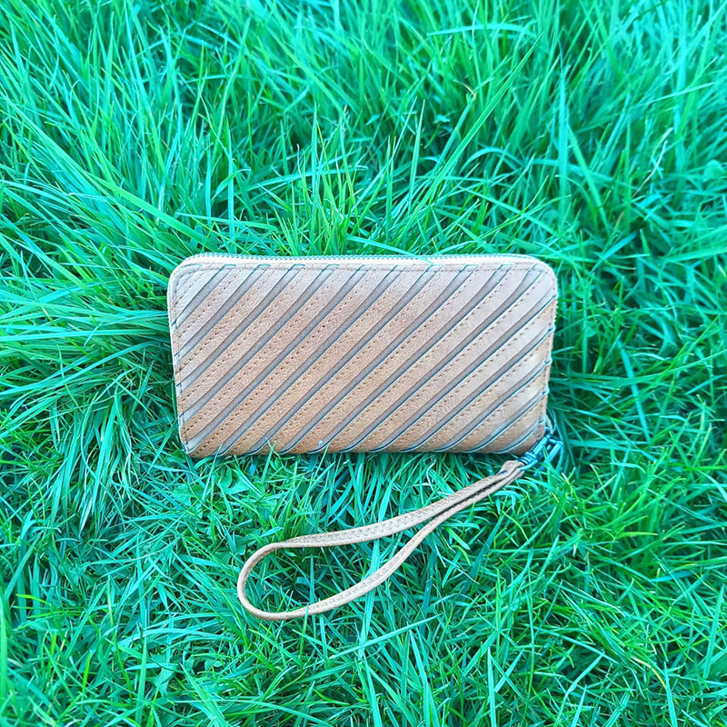 Cartera estampada con monedero Cartera con monedero