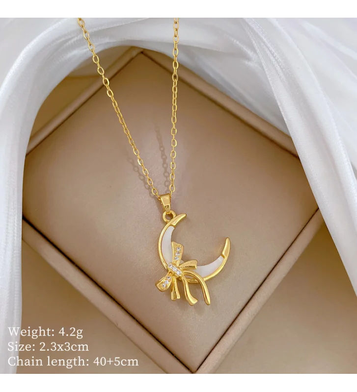 Collar Luna de Nácar